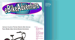 Desktop Screenshot of ebikeadventure.com